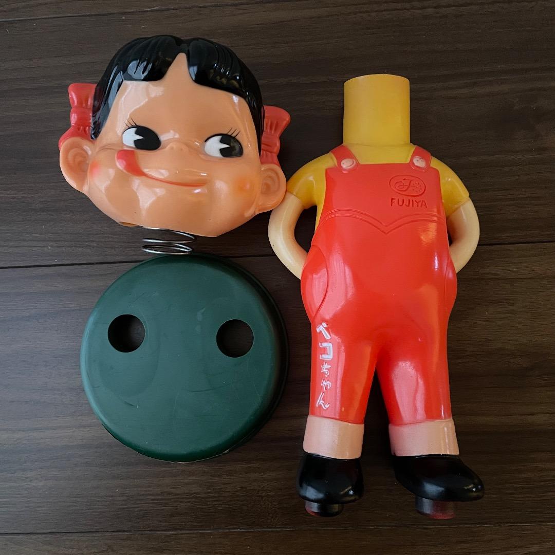 ペコちゃん　首振り人形　首振りペコちゃん　昭和レトロ　不二家　レトロポップ