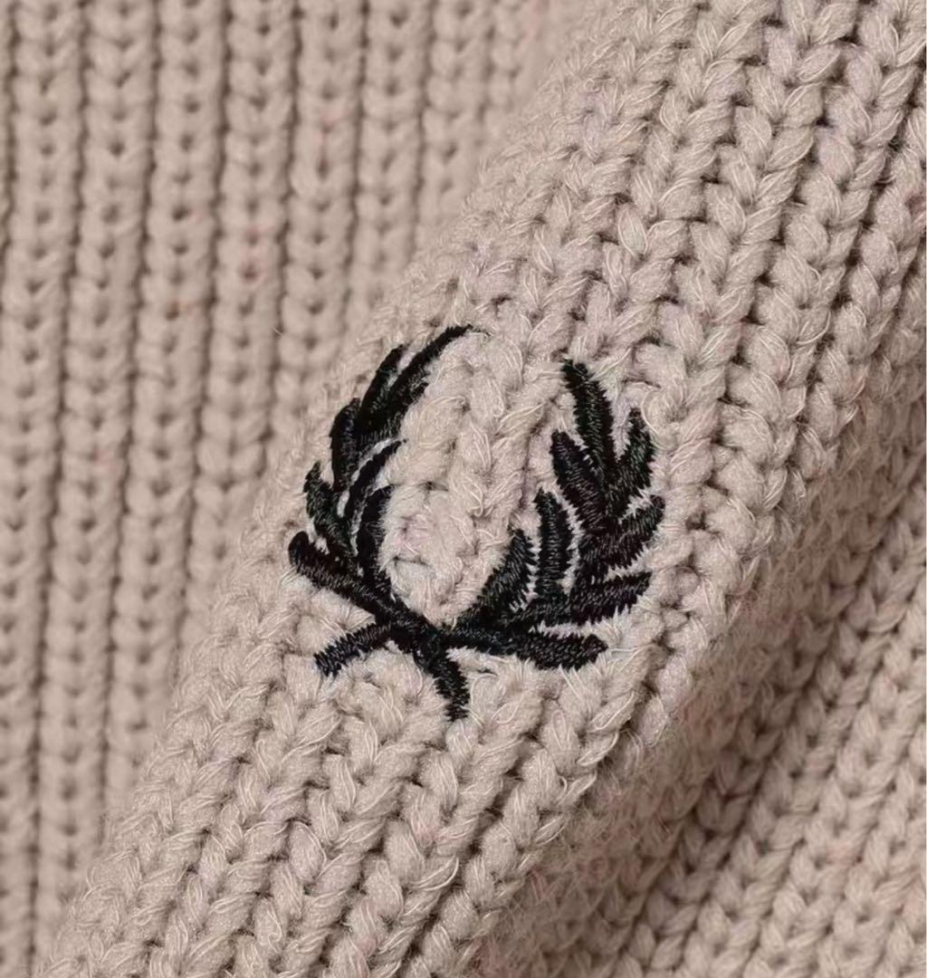 新品FRED PERRY × Ray BEAMS / 別注 カラー カーディガン
