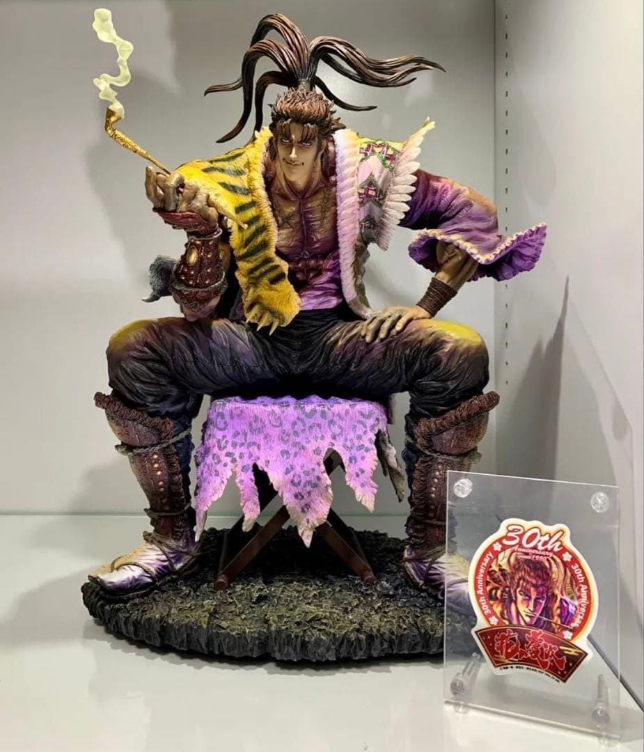 花の慶次　前田慶次　極スタチュー　イラストカラー　シリアルナンバー1桁