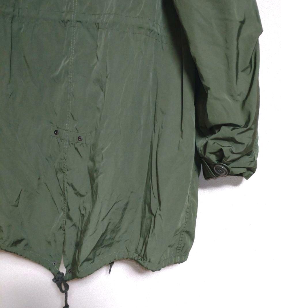 【美品】HOUSTON　メンズ　ライナー付　モッズコート　カーキ　L