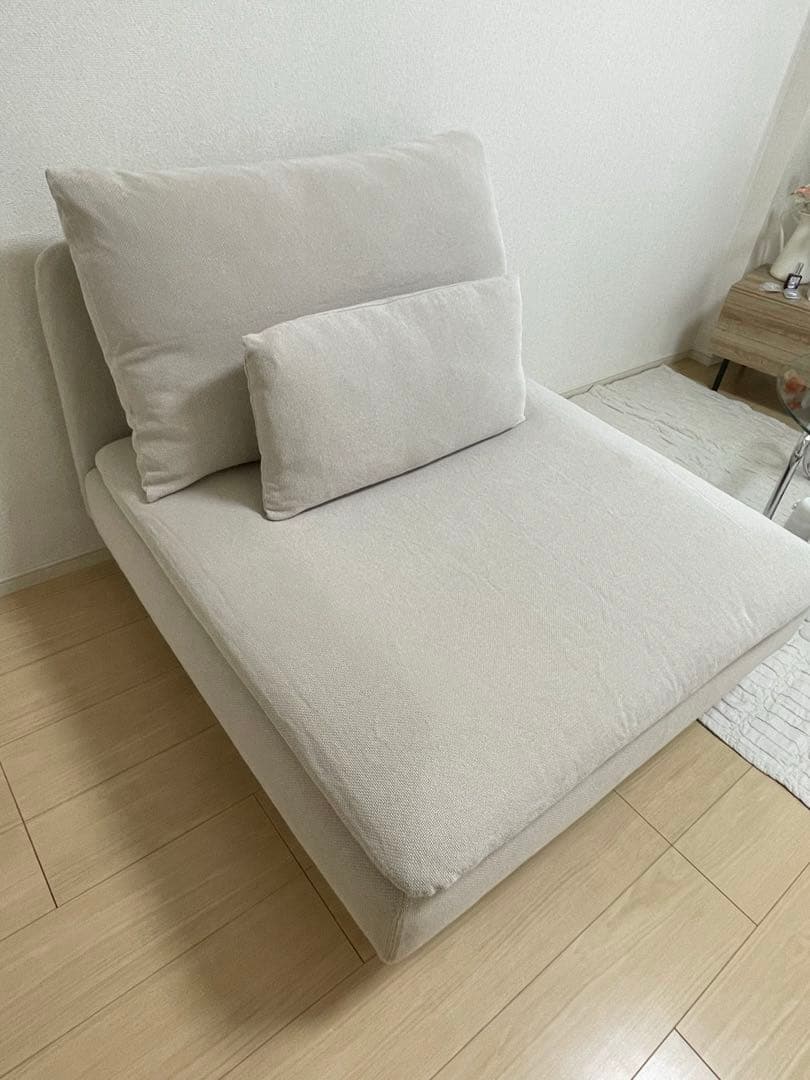 IKEA イケア ソーデルハムン 1人掛け ベージュ