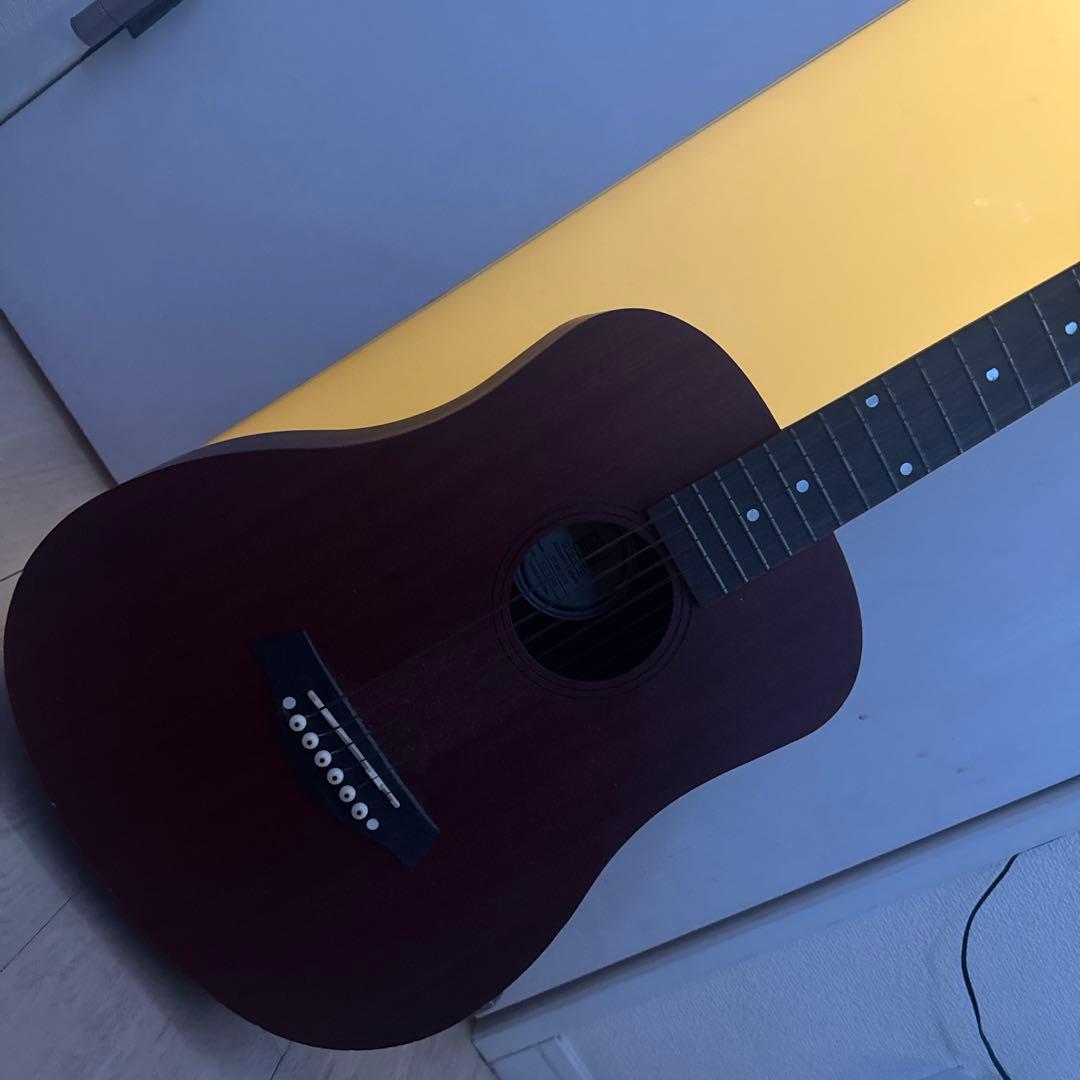 アコースティックギター ダークブラウン 6弦