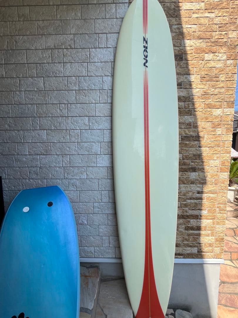 ZION サーフボード 9フィート クリーム/オレンジ