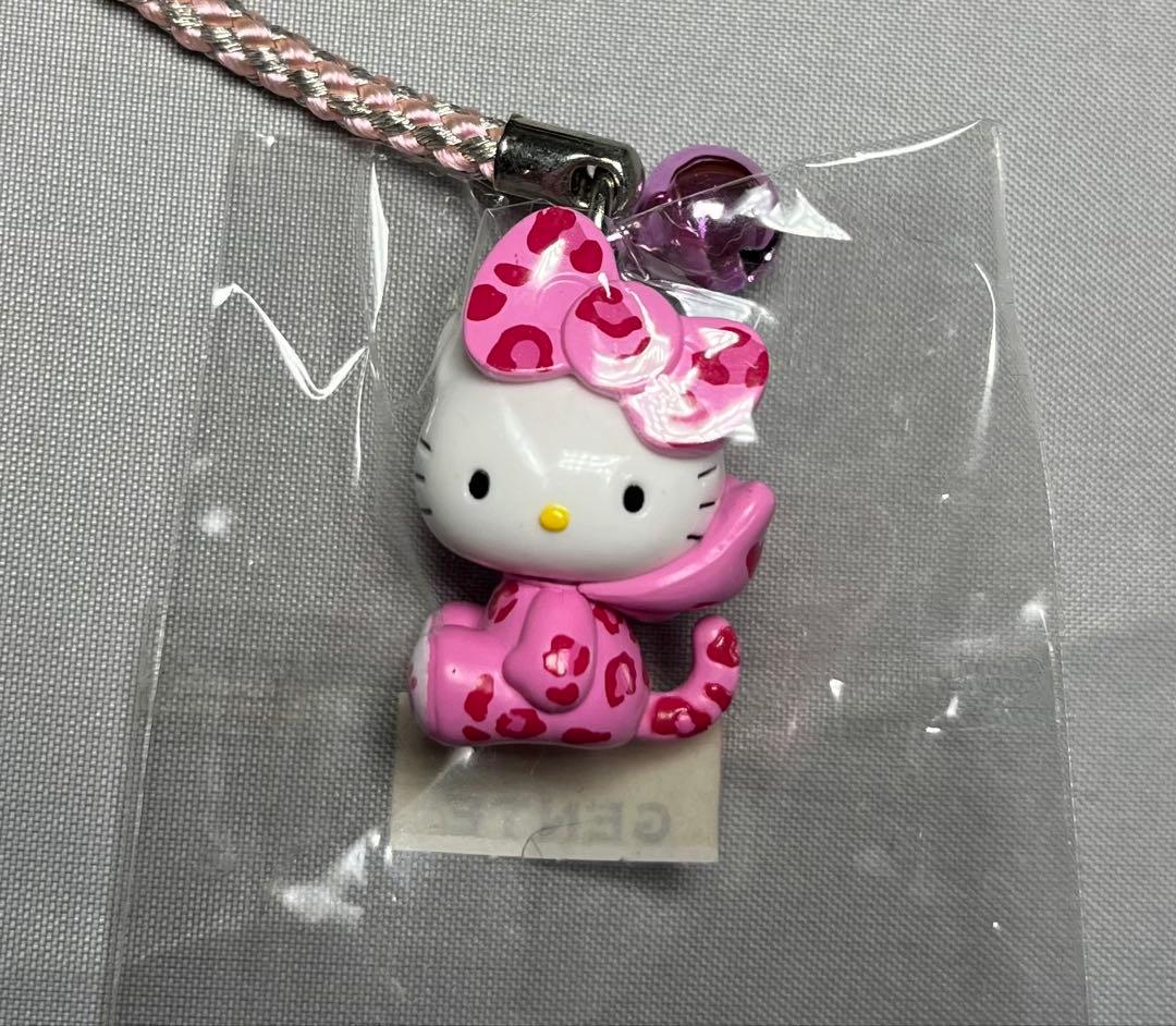 激レア　キティ　hello kitty ご当地　根付　大阪　ヒョウ柄　ピンク