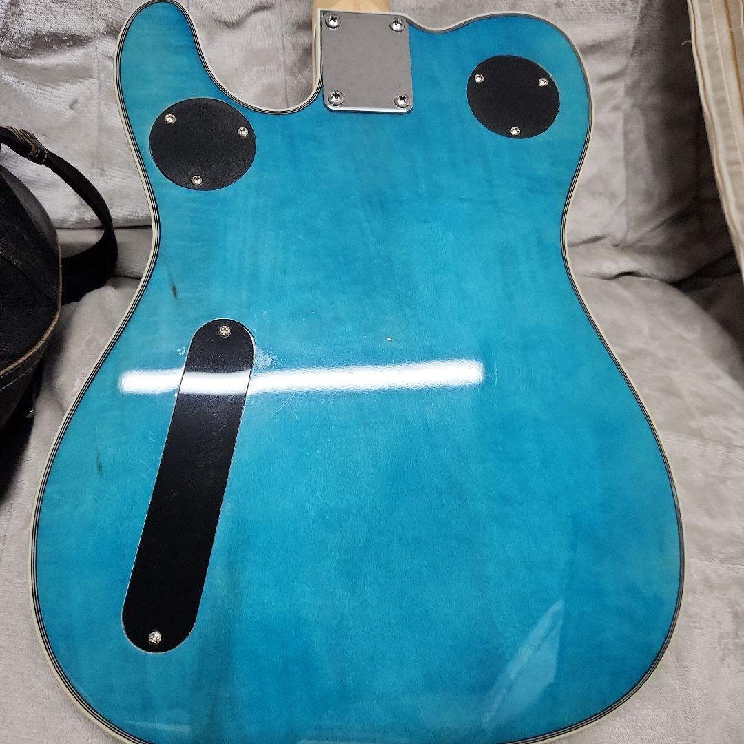 アクアブルー テレキャスタータイプ エレキギター