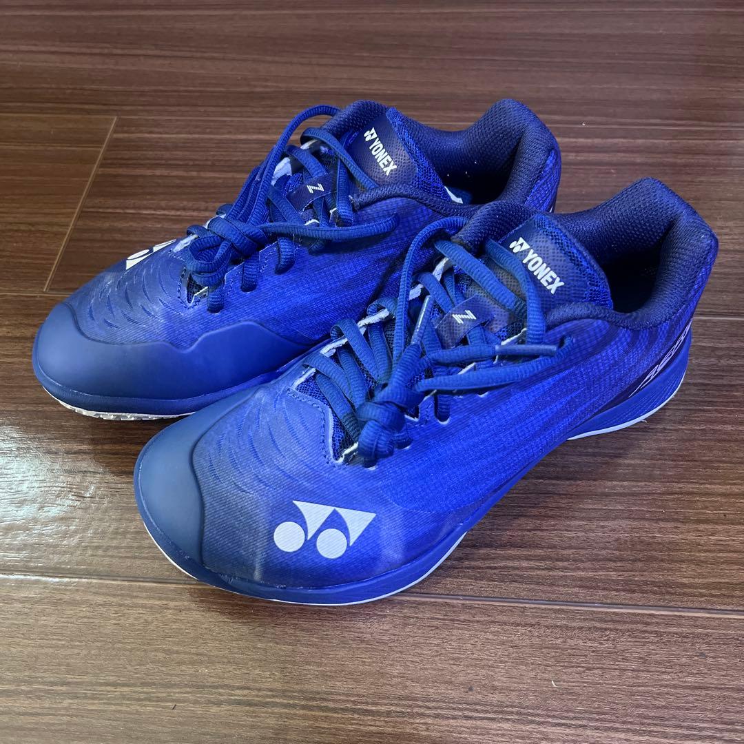 YONEX パワークッション エアラスZ ワイド 23.0 ネイビー