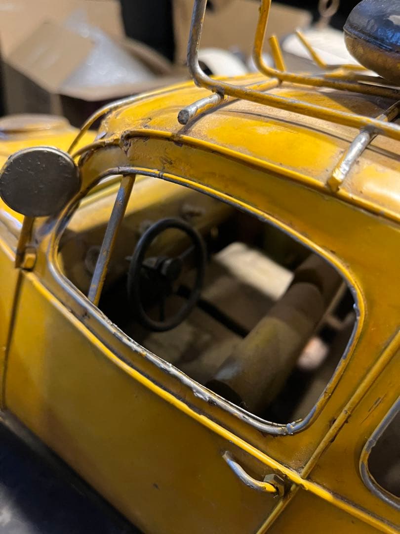 ブリキビートル、ブリキの車、特大ワーゲン、フォルクスワーゲンビートル