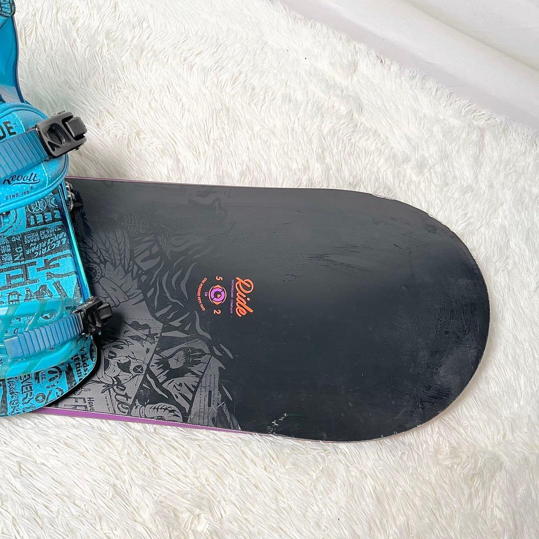 【良品】RIDE MACHETE スノーボード 152cm ビンディング　L