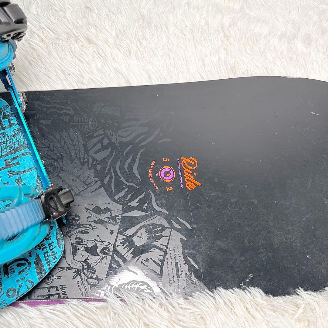 【良品】RIDE MACHETE スノーボード 152cm ビンディング　L