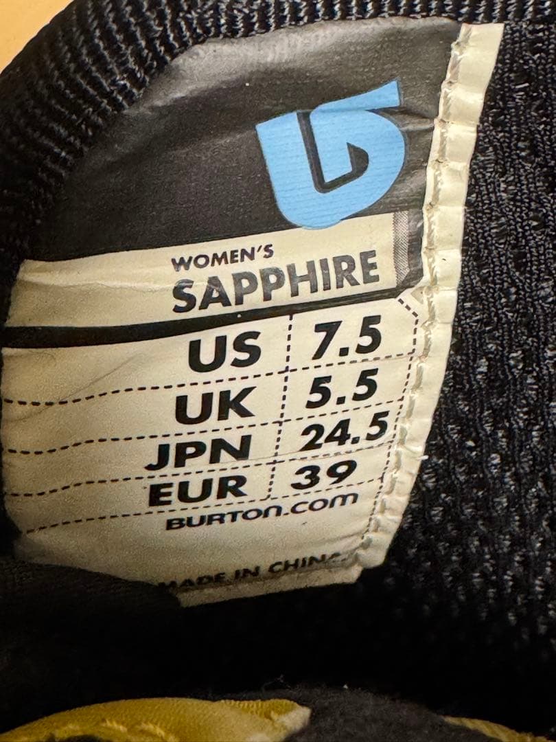 バートン BURTON スノーボード ブーツ24.5cm 女性　レディース