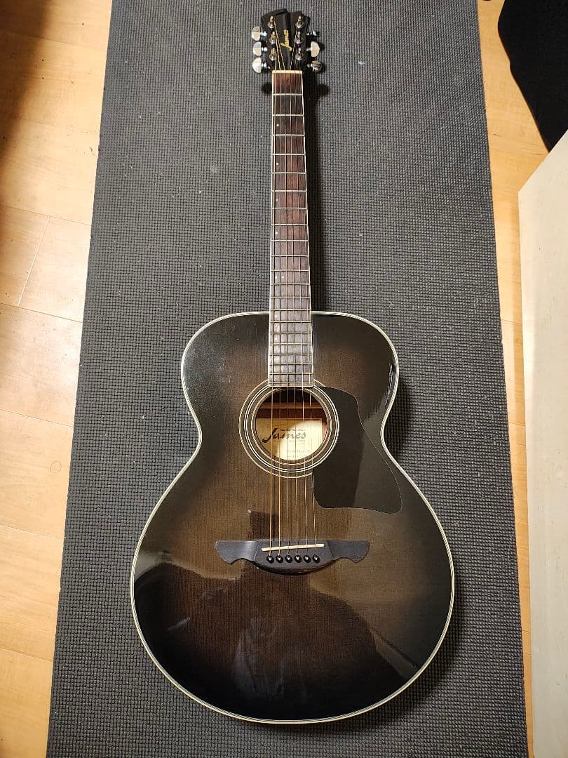 単板トップJames JF-400TBK/美品ソフトケース付