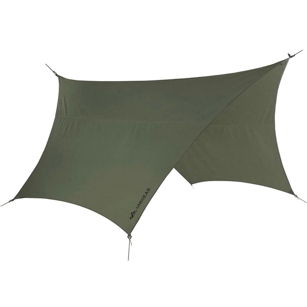 【送料込み】★ユニジアTCタープ&アルミポールセット★バンドック★ワンティグリス