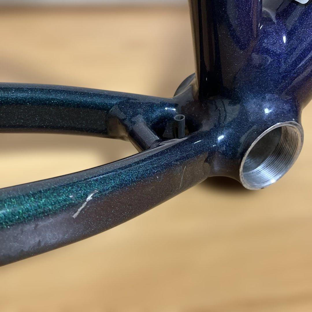 カメレオンカラー【cannondale】F1000フレーム＆ステム＆ハンドルバー