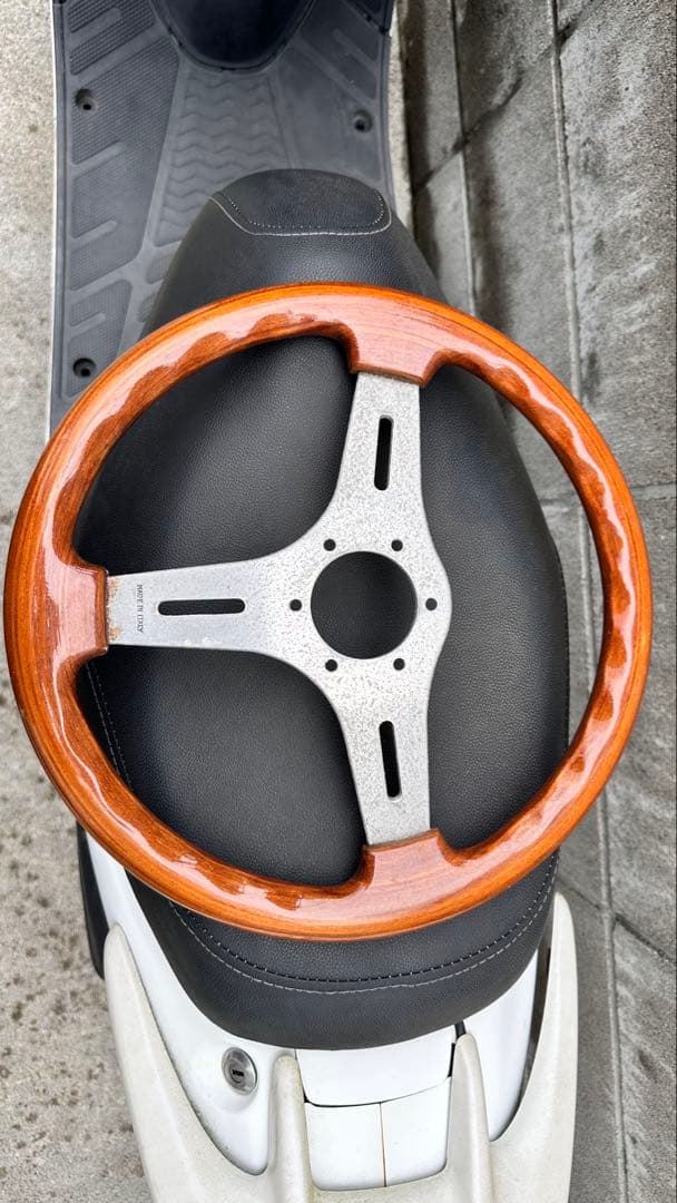 OBAハン35π ウッドステアリング