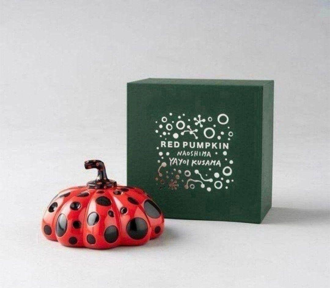 草間彌生 かぼちゃ 直島　限定　オブジェ　レッド　赤　パンプキン　red