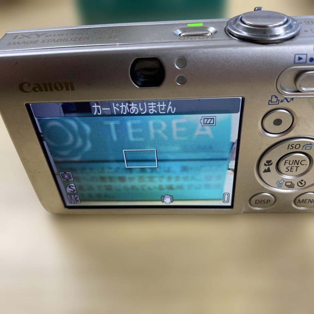 Canon PC1262コンパクトデジタルカメラ 動作品