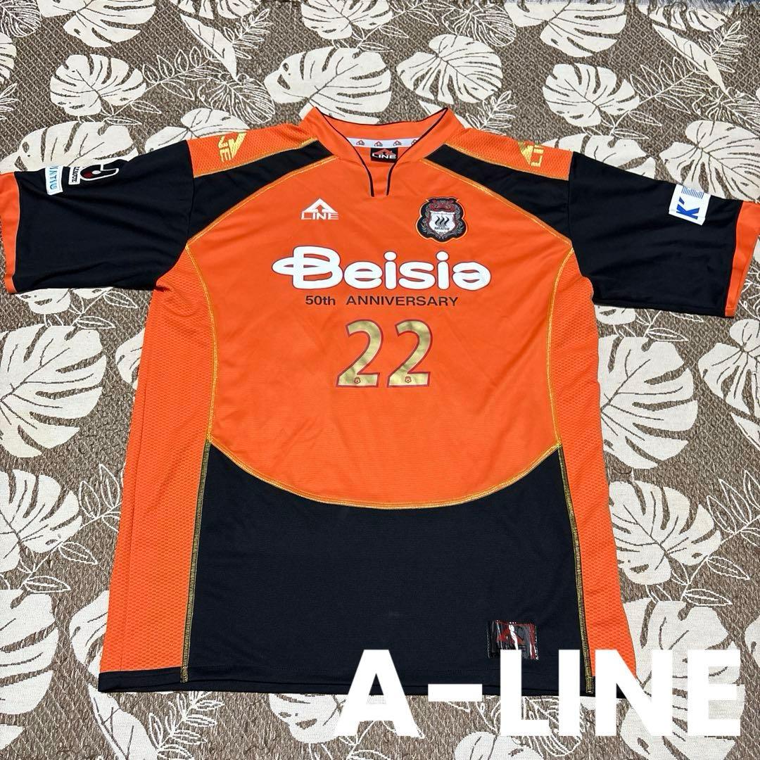 A-LINE（エーライン）Jリーグ　ザスパクサツ群馬2009年GKユニフォーム