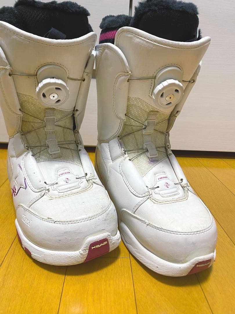 ボア付きダイヤル式HEADスノーボードブーツ(女性用)