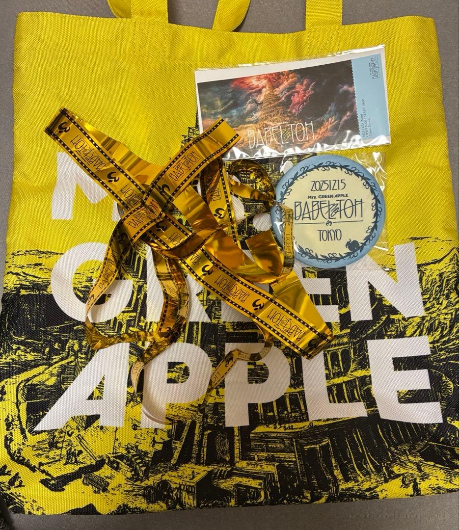 BABEL no TOH Ringo Jamシート特典グッズ銀テープ1本