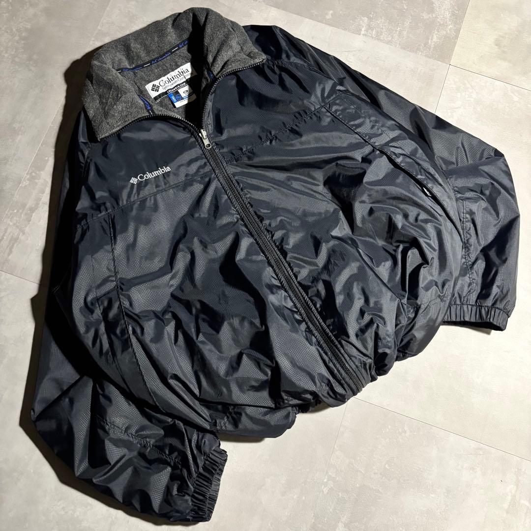 00s コロンビア Colombia パフジャケット　シェルドシンチラ型　黒
