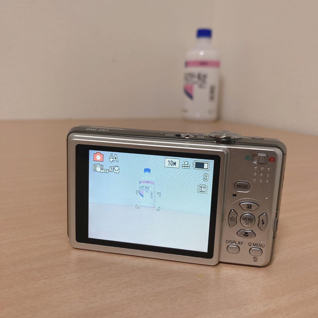Panasonic LUMIX デジタルカメラ DMC-FS7-S　美品　外箱付