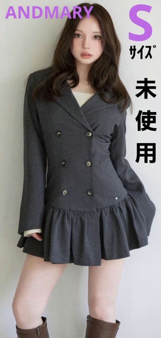 ANDMARY ミニワンピース Sサイズ