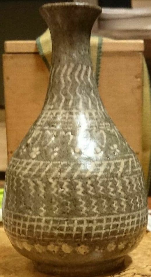 【三島唐津】 時代徳利