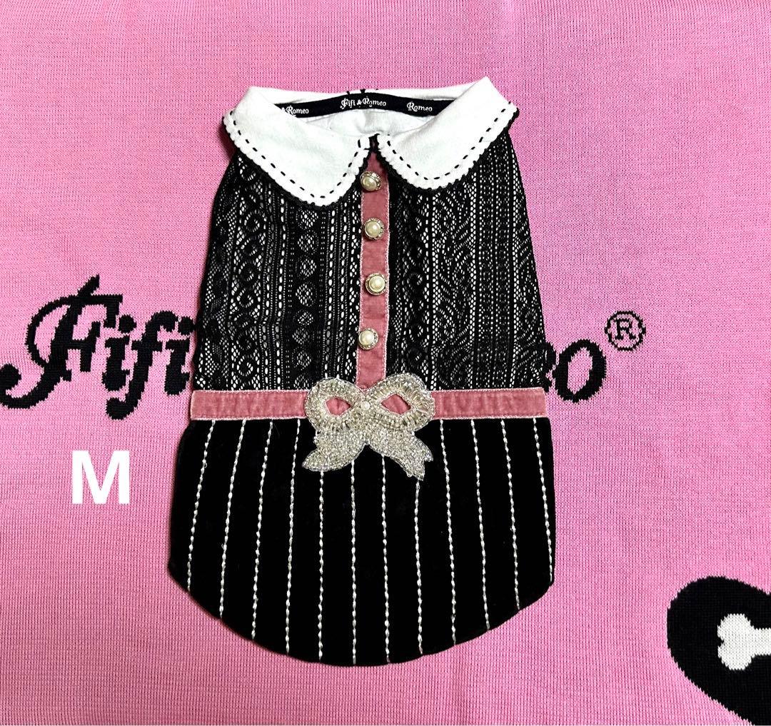 Fifi&Romeo フィフィ&ロメオ レースワンピ ピンクM