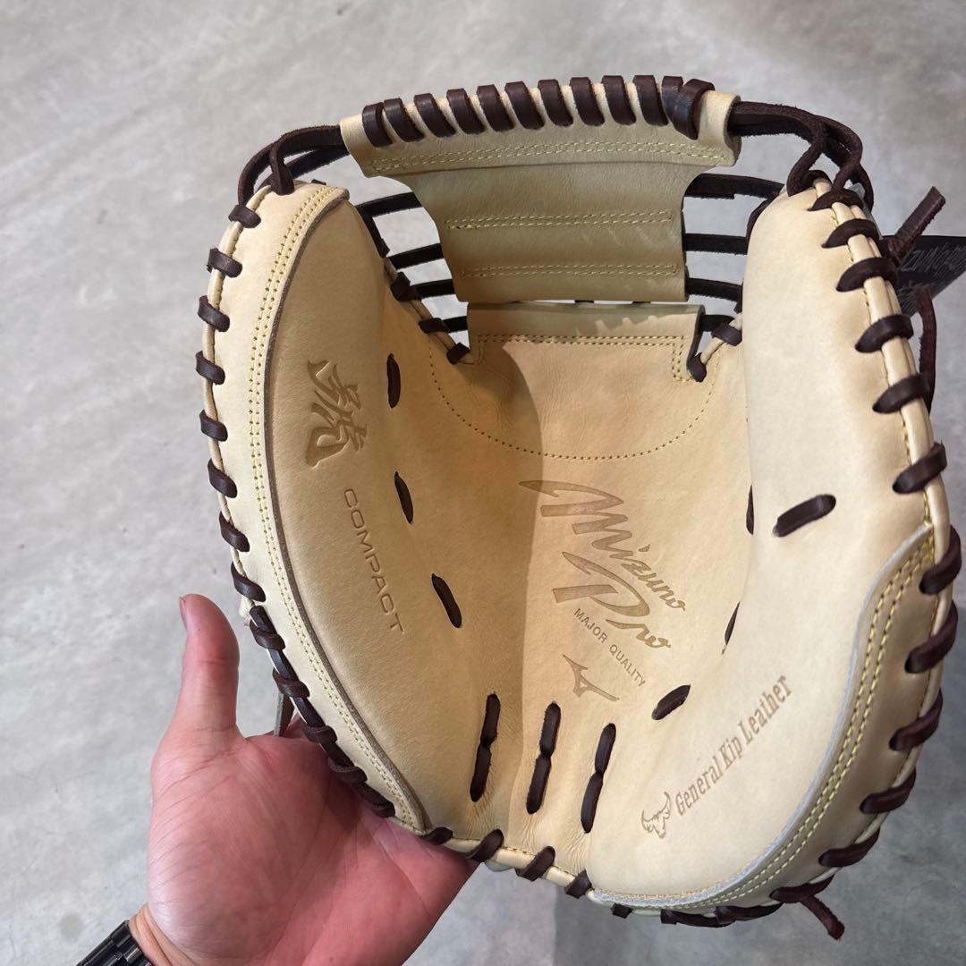 【新品未使用】MIZUNO サケビ　コンパクト　硬式キャッチャーミット