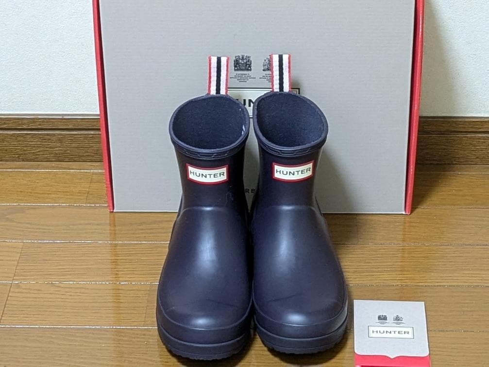 【新品】HUNTERオリジナル プレイ ショート ブーツ KOMBU