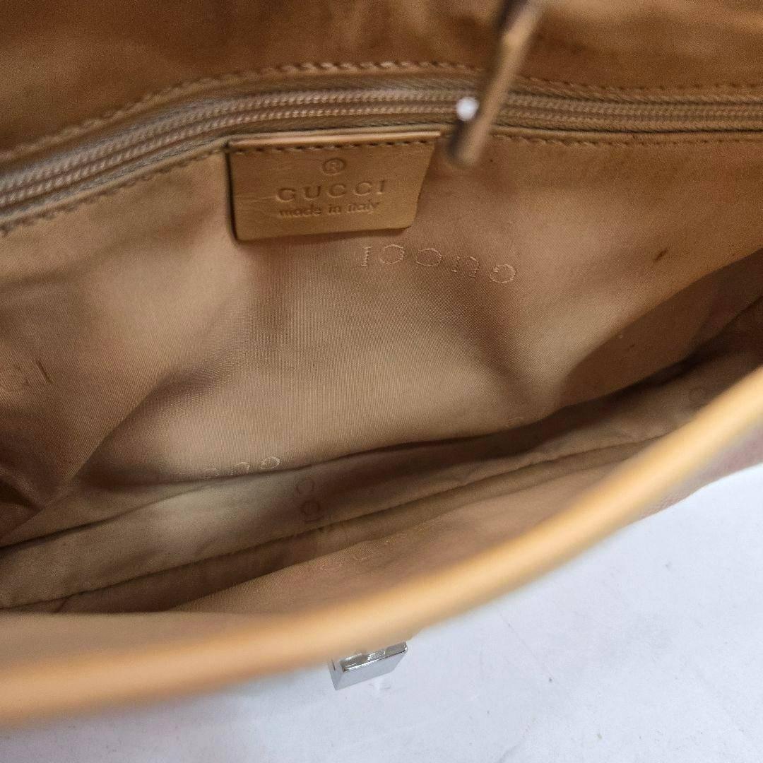 GUCCI ワンショルダーバッグ ジャッキー キャンバス レザー