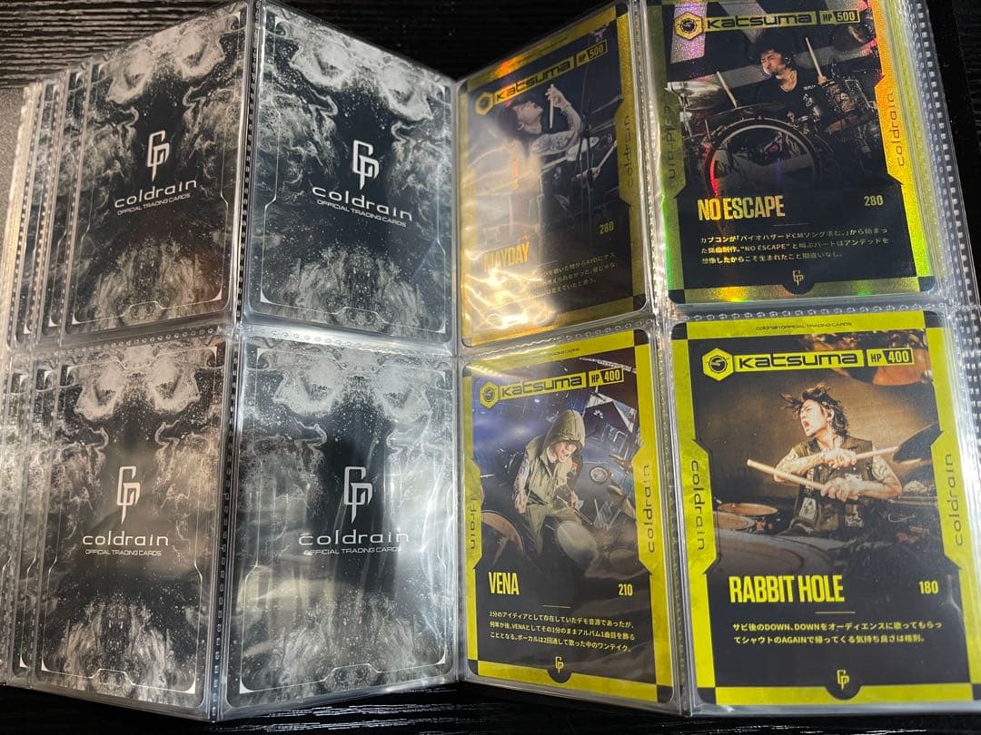 coldrain トレカ コンプセット