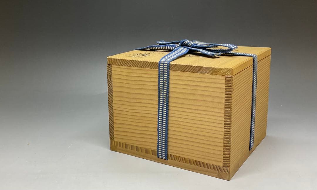 橋本城岳　鳴滝窯　色絵　桜花文　京焼　共箱　ec6654