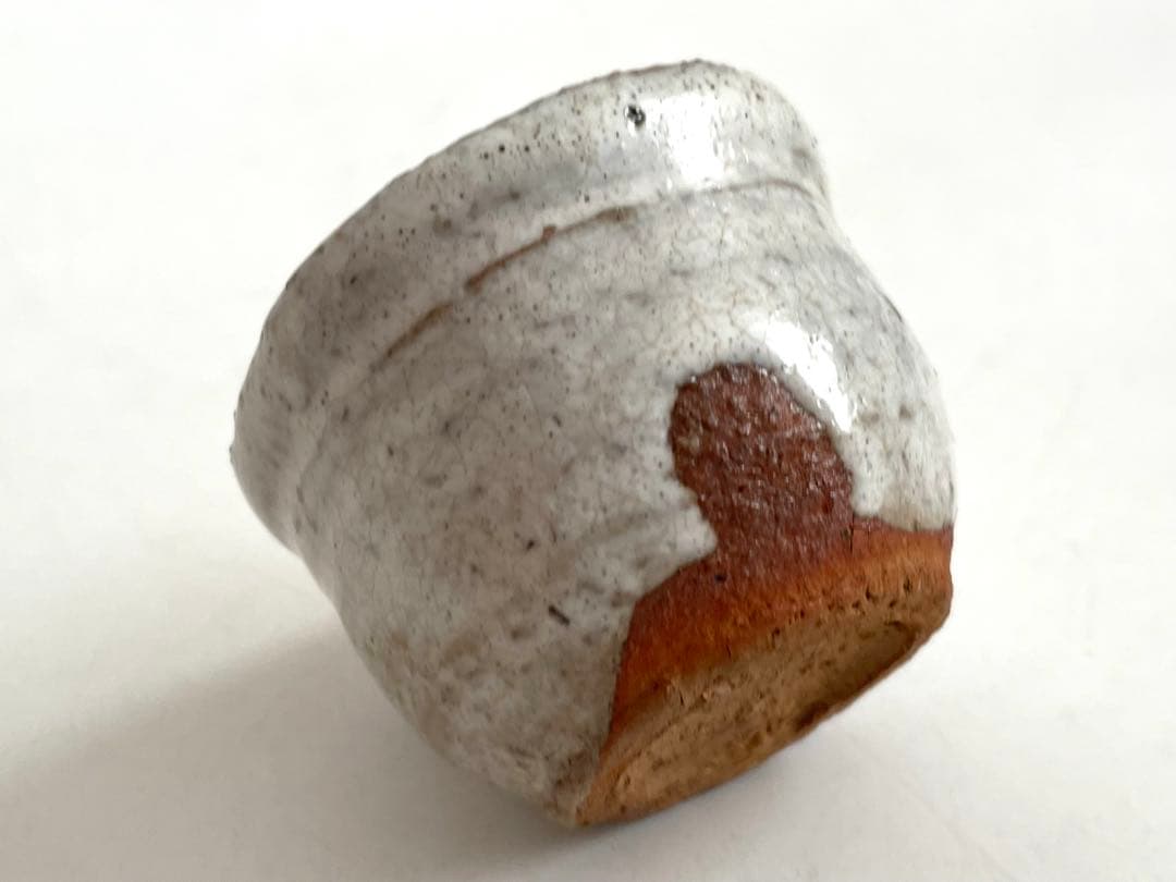 陶芸家　人間国宝　十代　三輪休雪　萩　酒器　酒盃　萩焼　猪口　三輪休和　共箱