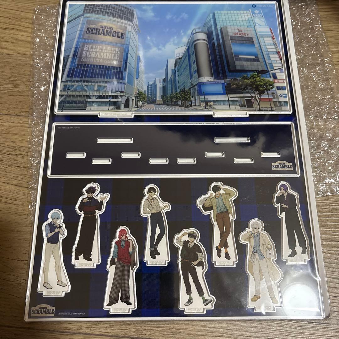 ブルーロック 東急不動産 渋谷制覇 東急ホテル　宿泊者限定　アクリルジオラマ