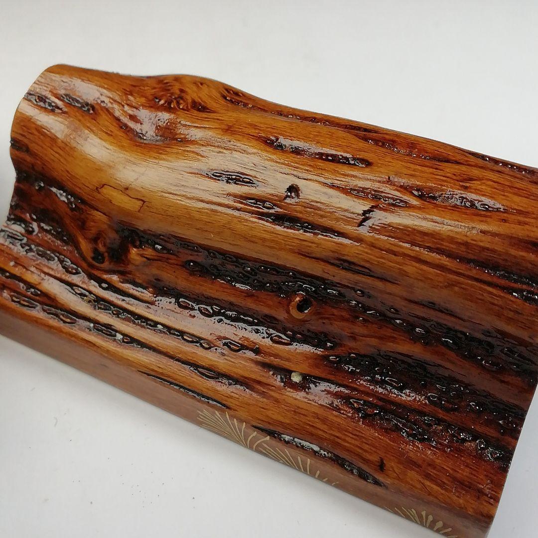 Ｔ７４５　香合　『秋草　割香合』『喜三誠志』　共箱　茶道具