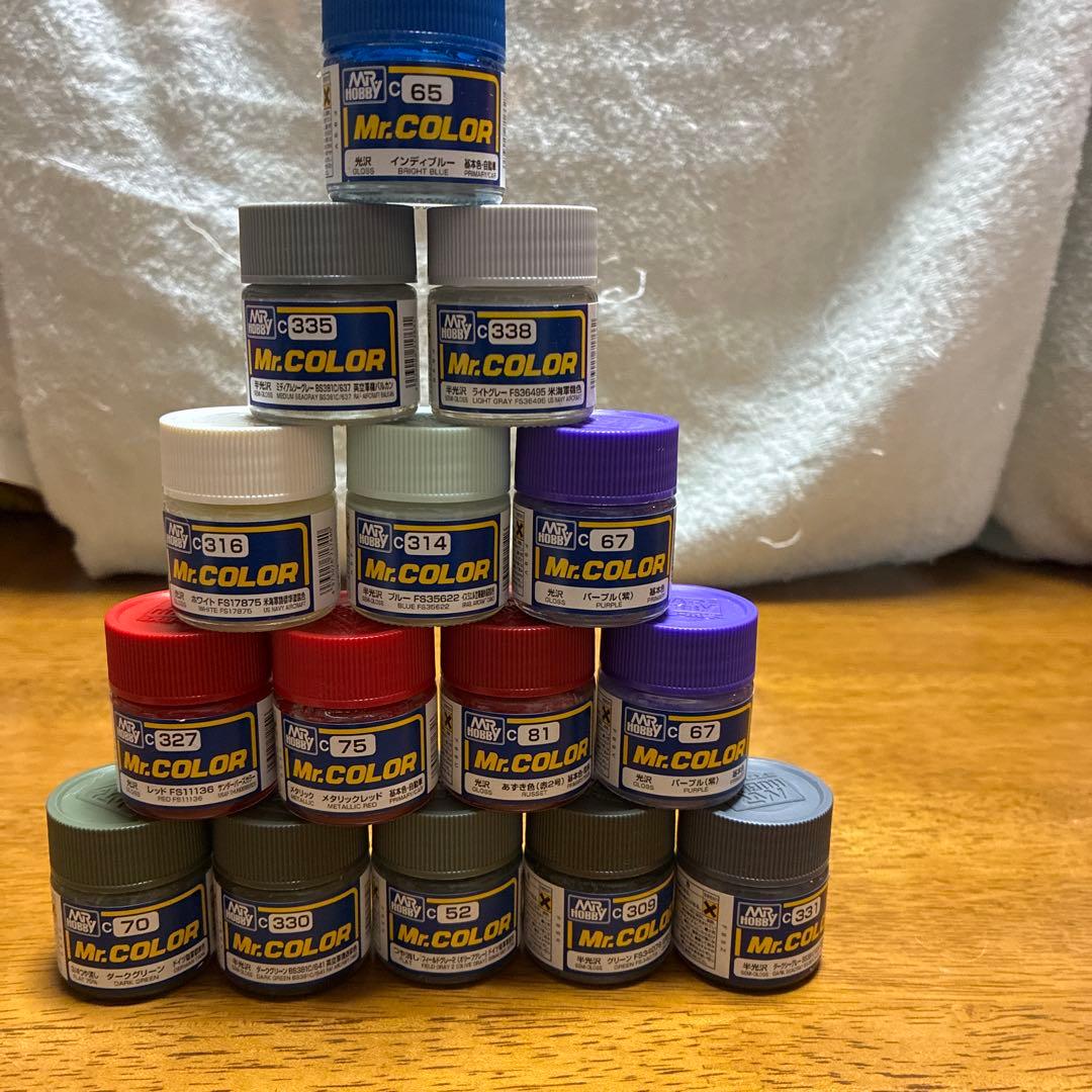 Mr.COLOR 15個まとめ売り15個(プラモデル塗料)