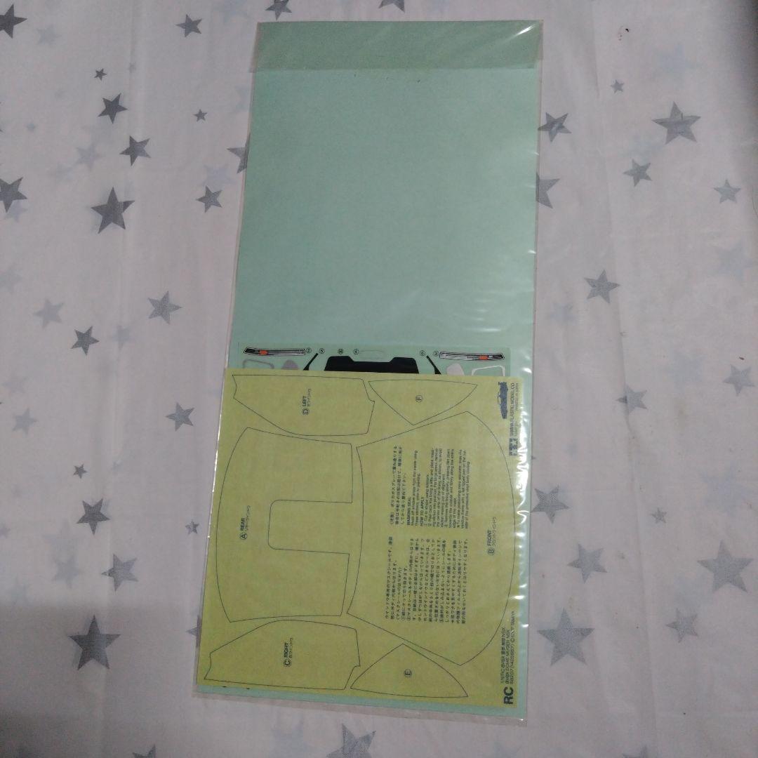 当時物 未使用 タミヤ 1/10 RCカースペアボディ カストロール無限NSX