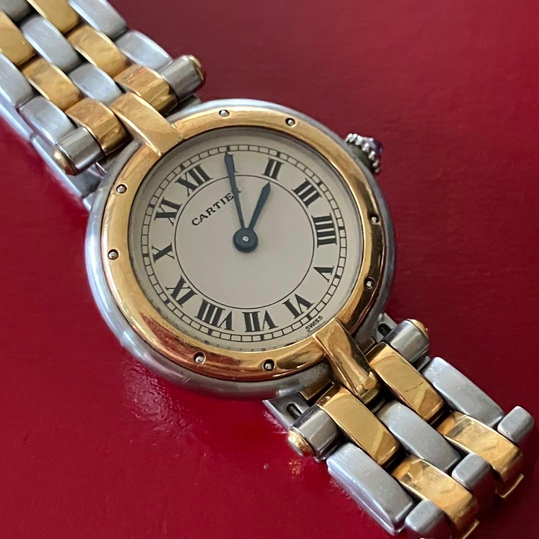 カルティエ CARTIER パンテール ヴァンドーム 2ロウ 2連 腕時計