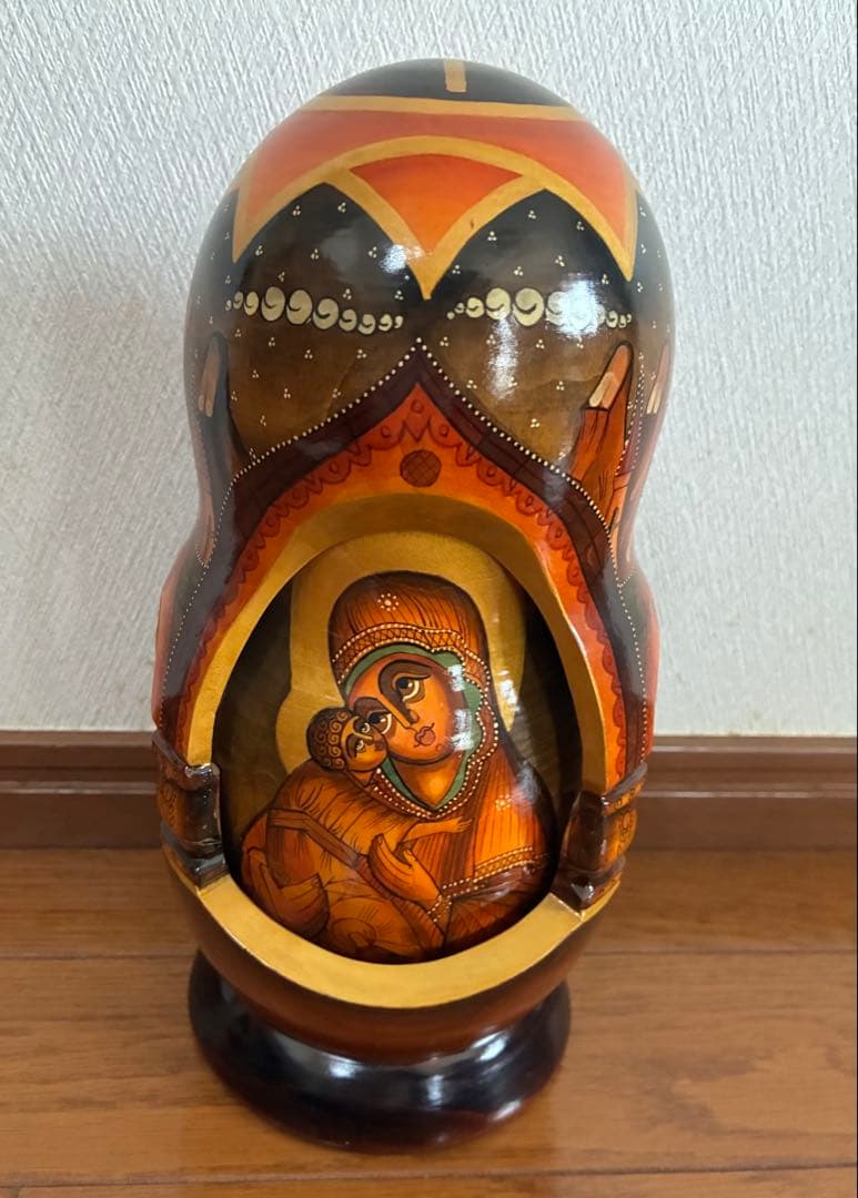 ロシア正教会マトリョーシカ 聖母子像