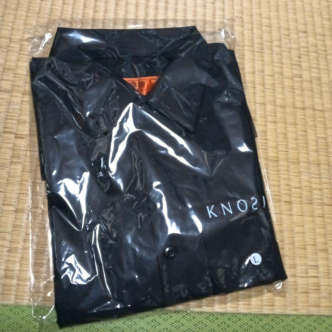 knosis ワークシャツ 黒/Lサイズ