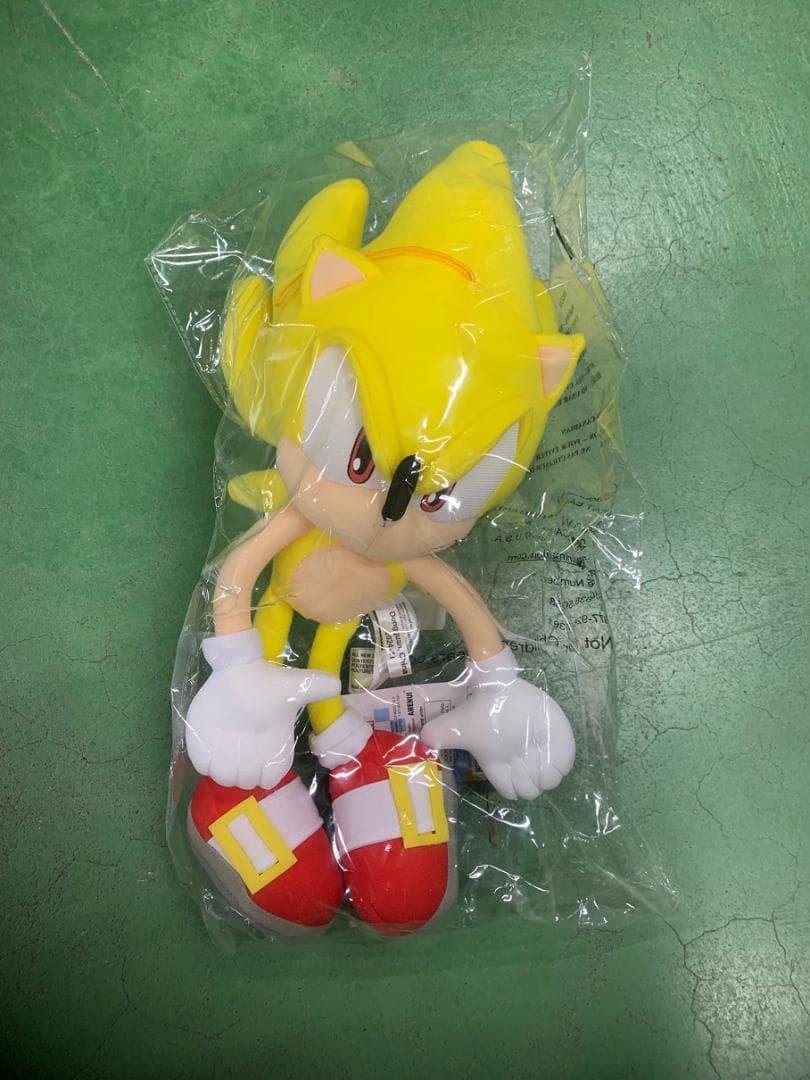 グレート・イースタン　ソニック　スーパーソニック　12インチ　ぬいぐるみ