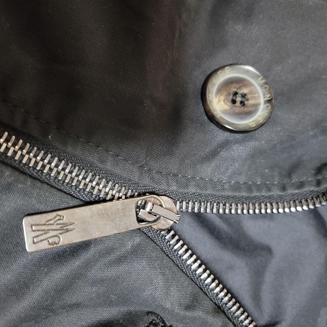 モンクレール　モッズコート　ロング　ダウン　ジャケット　ファー付き　ブルゾン