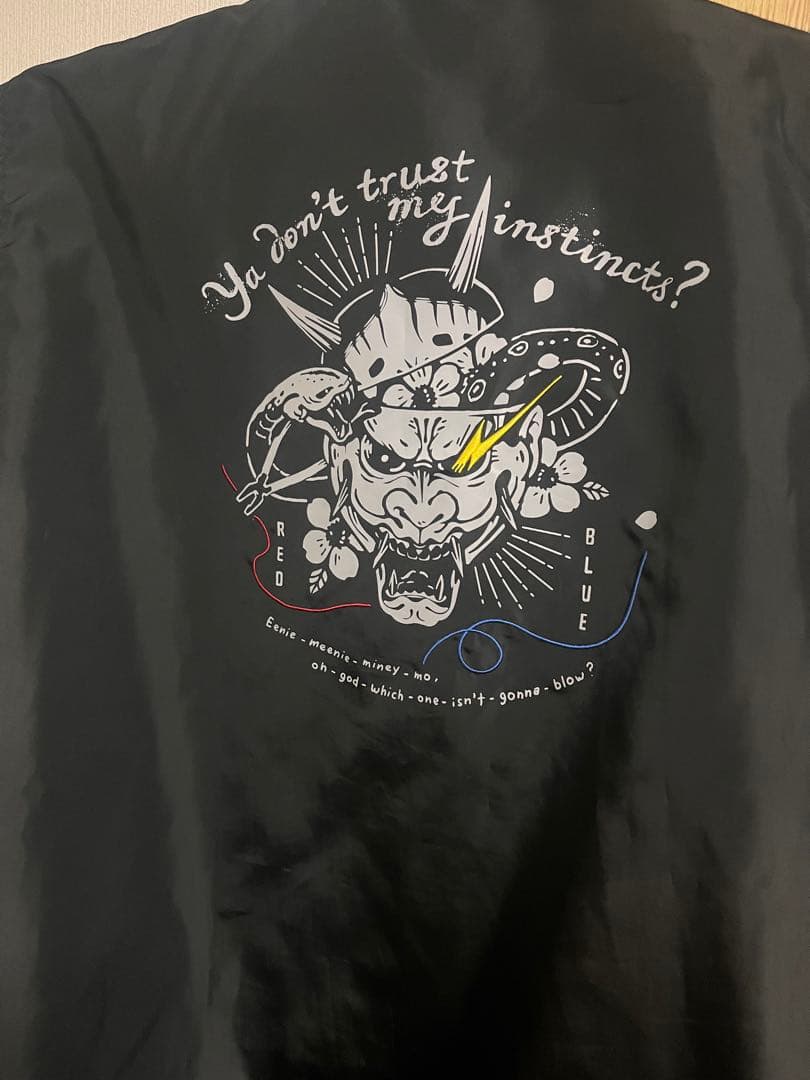 真島吾朗　龍が如く SuperGroupies コーチジャケット XL