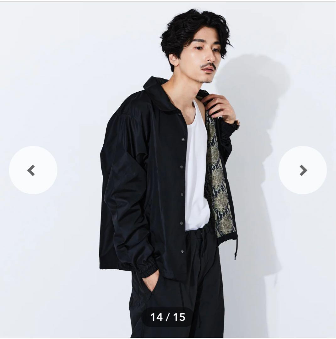 真島吾朗　龍が如く SuperGroupies コーチジャケット XL