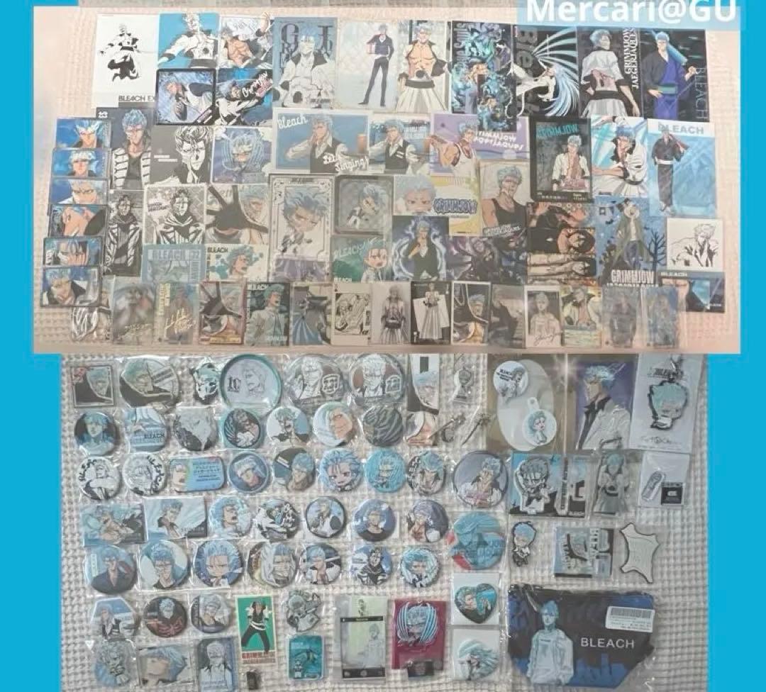BLEACH グリムジョー 缶バッジ など 特典まとめ売り 各1