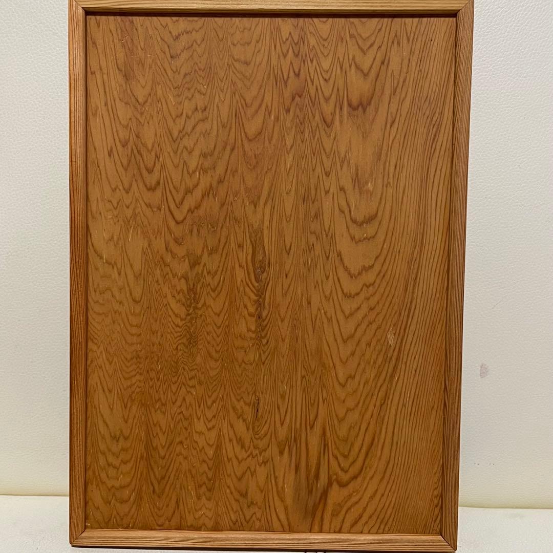 屋久杉工芸 書道具 硯箱 文箱 筆箱 木箱 千年の齢 二段