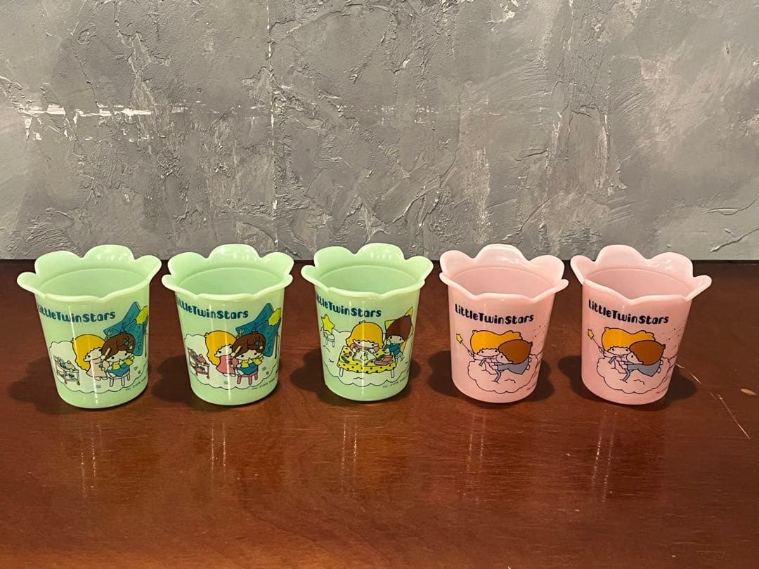 Little Twin Stars キキララ　アイスクリームカップ　三種５個