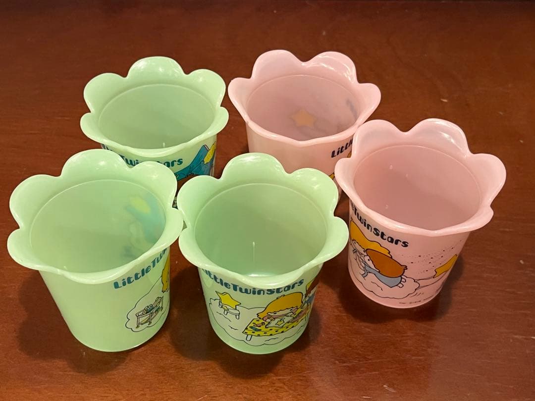 Little Twin Stars キキララ　アイスクリームカップ　三種５個