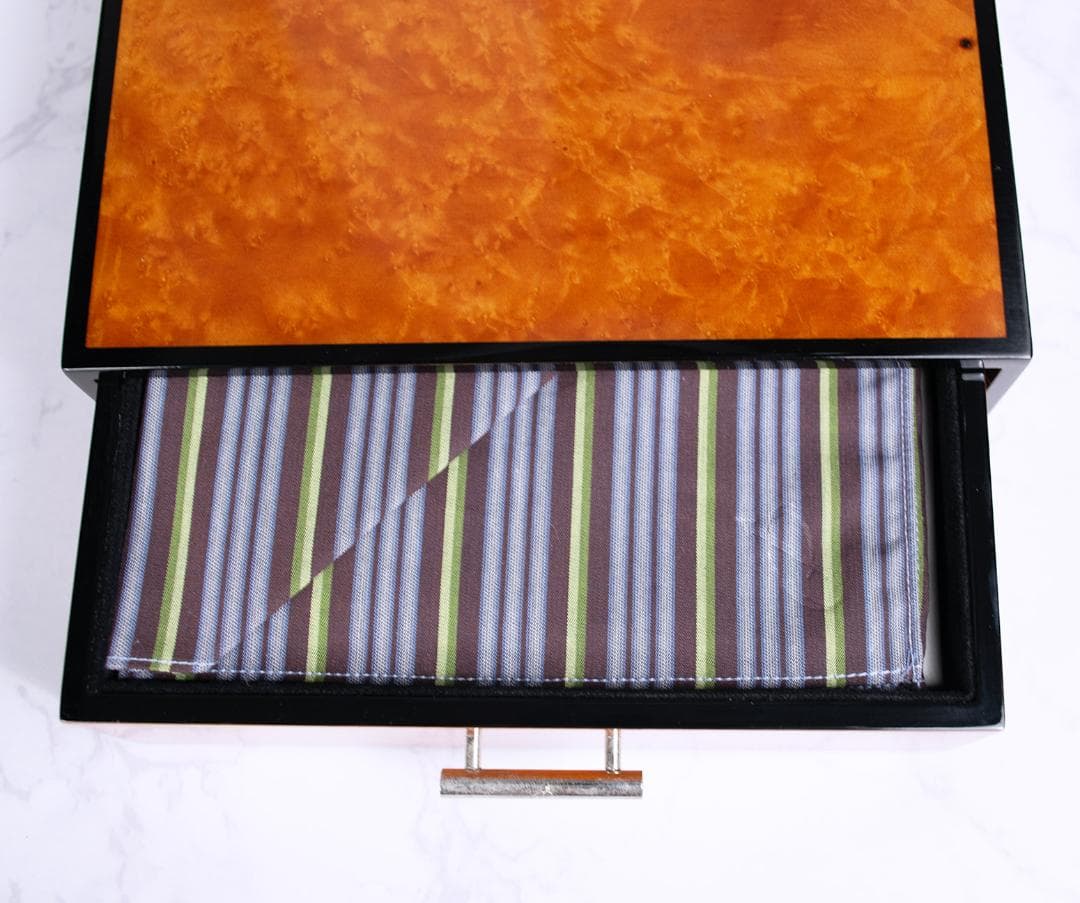 【未使用】パーカー 万年筆 デュオフォールド ピンストライプ 箱付き ot003